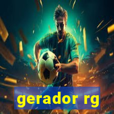 gerador rg